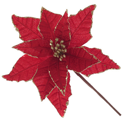 Цветок искусственный POINSETTIA