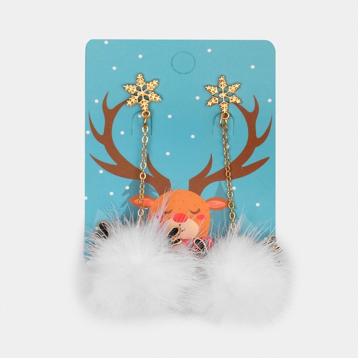 Серьги DEER