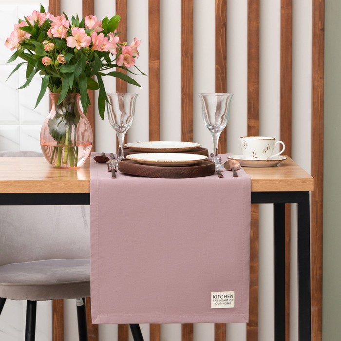 Скатерть прямоугольная Kitchen LILAC 40*150 см