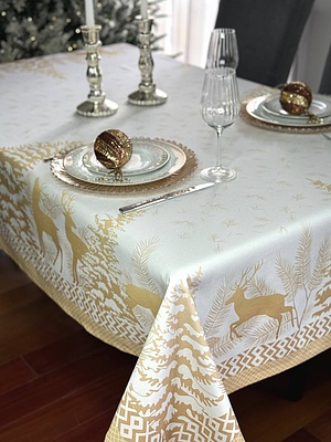 Скатерть GOLDEN DEER 145*250 см